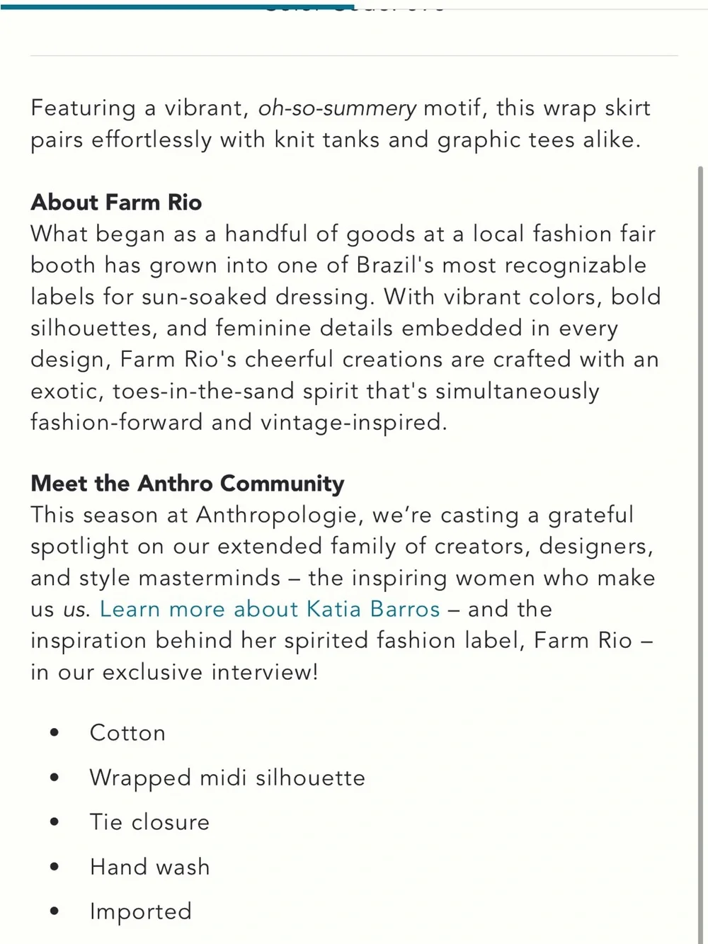 FARM Rio vibrant red